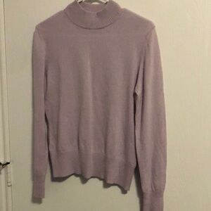 100% Cashmere sweater light purple size M